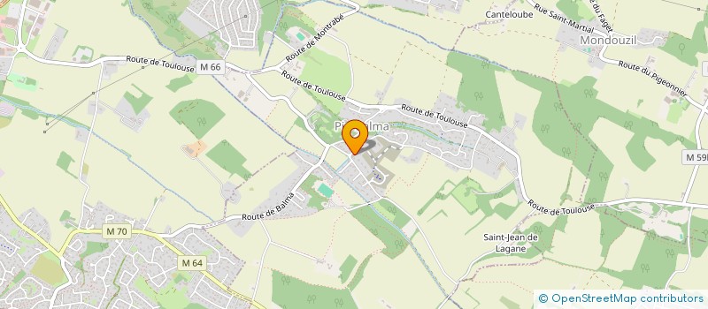 localisation de l'entreprise AMICALE BOULISTE DE PIN-BALMA  PIN-BALMA