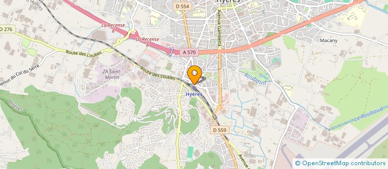 localisation de l'entreprise AMICALE BOULISTE DES DEUX GARES à HYERES