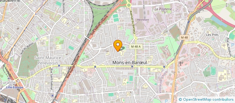 localisation de l'entreprise AMICALE BOULISTE MONSOISE  MONS-EN-BARUL