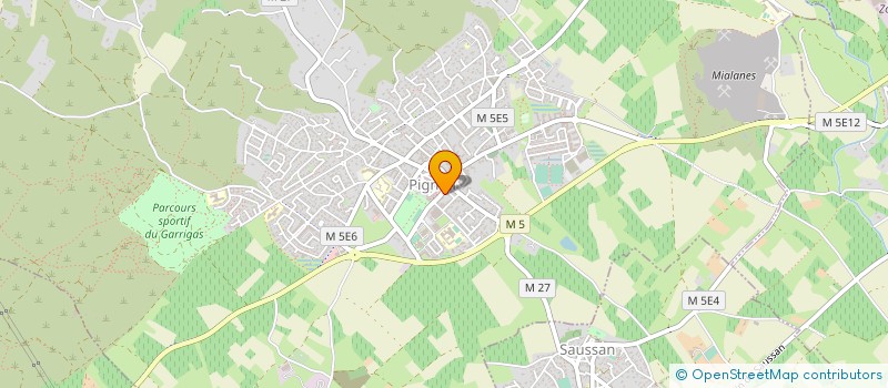 localisation de l'entreprise AMICALE BOULISTE PIGNANAISE à PIGNAN