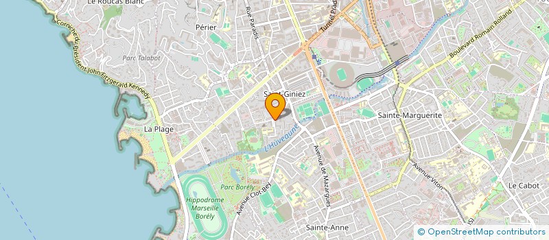 localisation de l'entreprise AMICALE BOULISTE SAINT GINIEZ  MARSEILLE