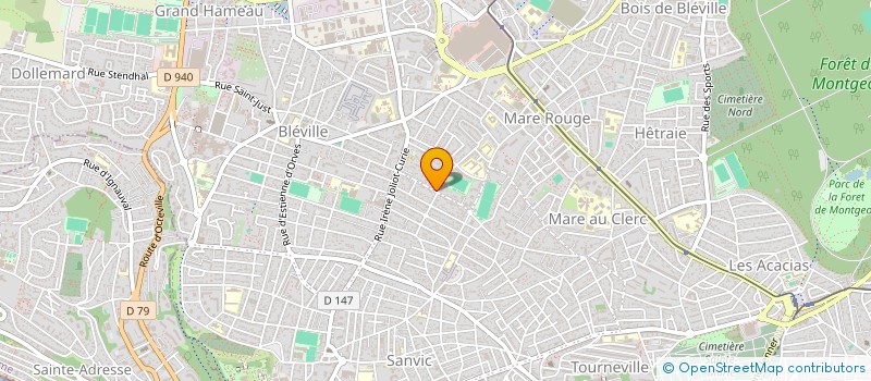 localisation de l'entreprise AMICALE BOULISTE SANVIC  LE HAVRE