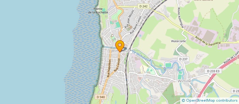 localisation de l'entreprise AMICALE BOULISTE WIMEREUSIENNE à WIMEREUX