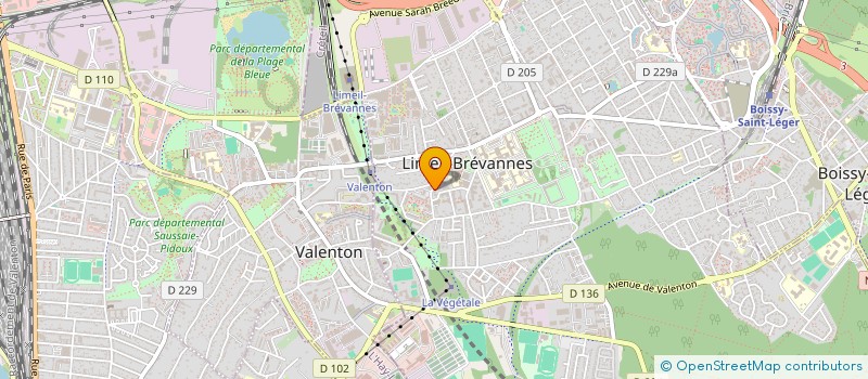 localisation de l'entreprise AMICALE BREVANNAISE DES JEUX DE SOCIETE  LIMEIL-BREVANNES