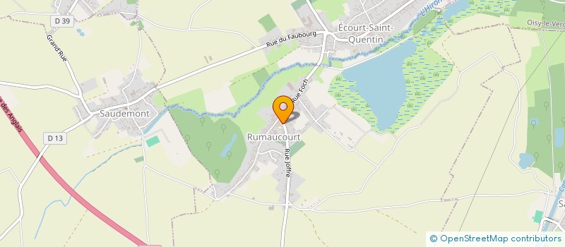 localisation de l'entreprise AMICALE CANINE DE RUMAUCOURT  RUMAUCOURT