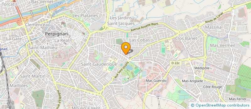 localisation de l'entreprise AMICALE CATALANE DES ANCIENS DE LA 2E DB DES P O à PERPIGNAN