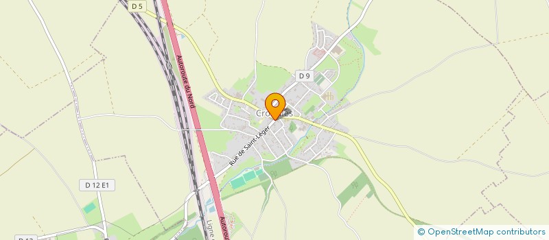 localisation de l'entreprise AMICALE CEDEISTE DU PAS-DE-CALAIS à CROISILLES
