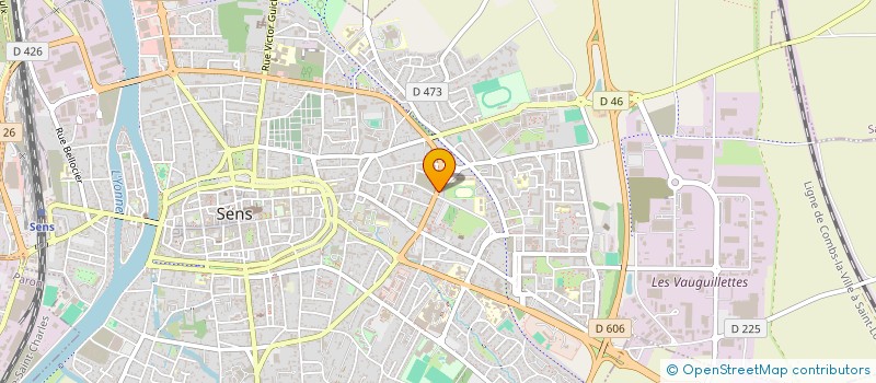 localisation de l'entreprise AMICALE CHAMPS D'ALOUP GROUPE 2 à SENS