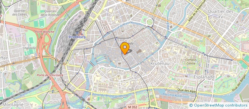 localisation de l'entreprise AMICALE CHASSE ET NATURE D OBERWOLFECK à STRASBOURG