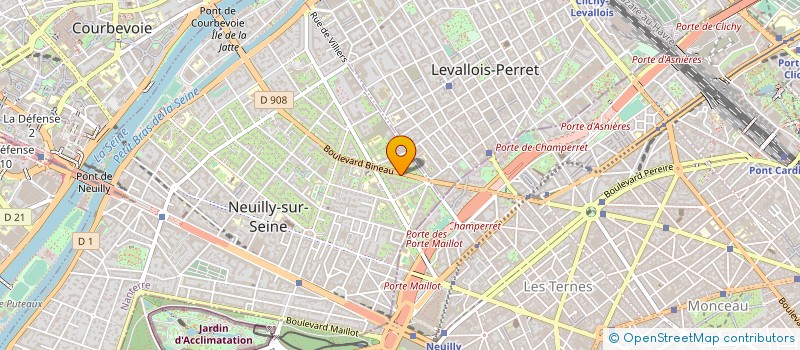localisation de l'entreprise AMICALE CHIRURGIENS DENTISTES DE NEUILLY à NEUILLY-SUR-SEINE