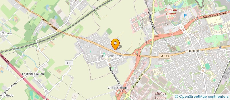 localisation de l'entreprise AMICALE CIBISTE DE LOMME à LILLE