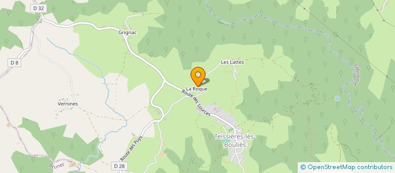localisation de l'entreprise AMICALE CLASSE 66 à ARPAJON-SUR-CERE