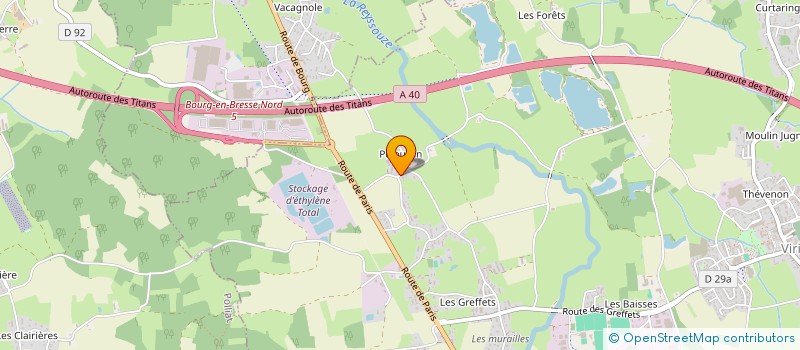 localisation de l'entreprise AMICALE CLASSE 79 à VIRIAT