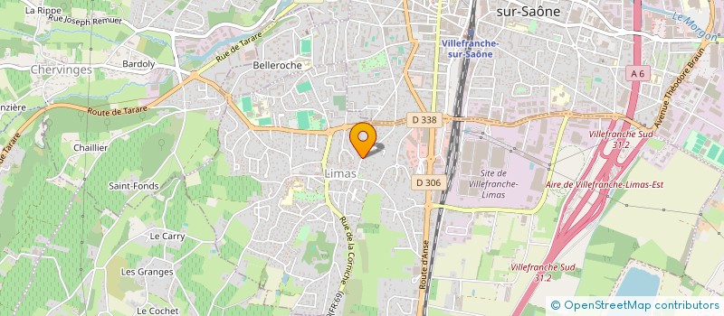 localisation de l'entreprise AMICALE CLASSE EN 3 DE POUILLY LE MONIAL à PORTE-DES-PIERRES-DOREES