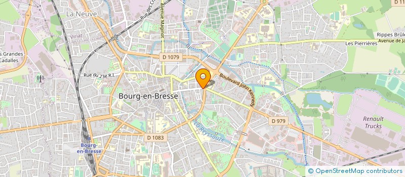 localisation de l'entreprise AMICALE CLASSE I968 à BOURG-EN-BRESSE