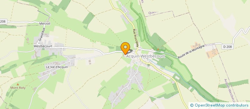 localisation de l'entreprise AMICALE CLUB DU 3EME AGE DE DOHEM-MAISNIL-CLETY  DOHEM