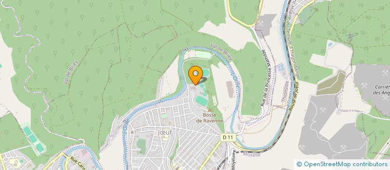 localisation de l'entreprise AMICALE CLUB OPEN JOVICIEN VTT NATURE  JUF