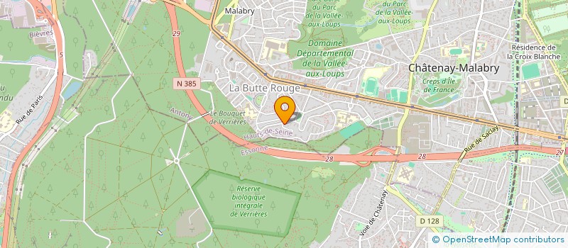 localisation de l'entreprise AMICALE CNL CHATENAY à CHATENAY-MALABRY