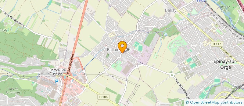 localisation de l'entreprise AMICALE CNL DE BALLAINVILLIERS  BALLAINVILLIERS