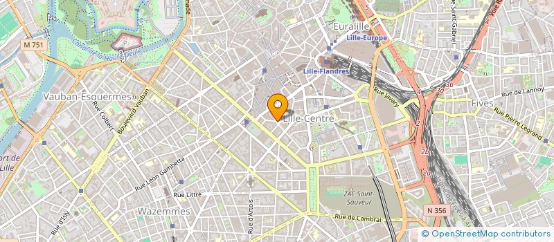 localisation de l'entreprise AMICALE CNL DE LA RESIDENCE MAES à LILLE