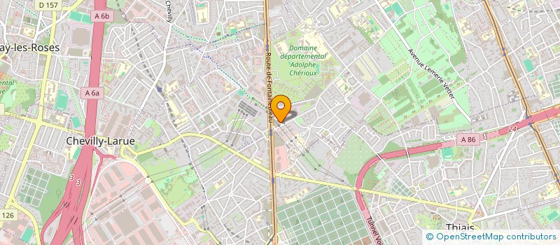 localisation de l'entreprise AMICALE CNL DES LOCATAIRES DE LA RESIDENCE DU MOULIN VERT à VITRY-SUR-SEINE