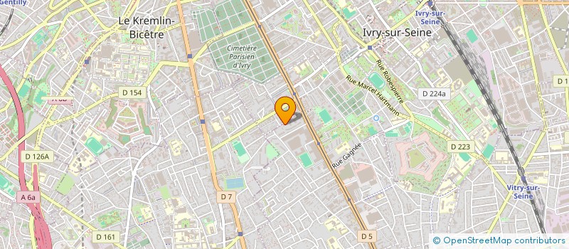 localisation de l'entreprise AMICALE CNL DES LOCATAIRES ROBERT DEGERT à VITRY-SUR-SEINE
