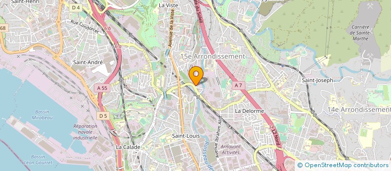 localisation de l'entreprise AMICALE CNL DU CLOS DES FIGUIERS à MARSEILLE
