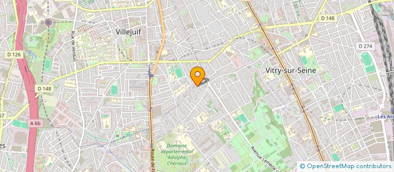 localisation de l'entreprise AMICALE CNL RESIDENCE DALOU à VITRY-SUR-SEINE