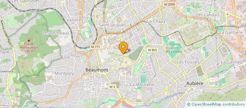 localisation de l'entreprise AMICALE CODIS 63  CLERMONT-FERRAND