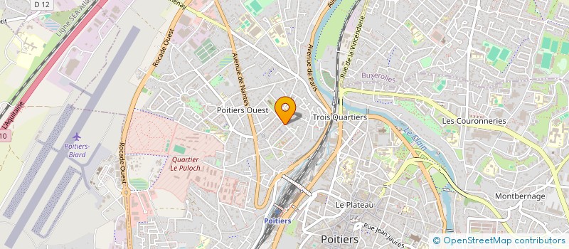 localisation de l'entreprise AMICALE CONDORCET à POITIERS