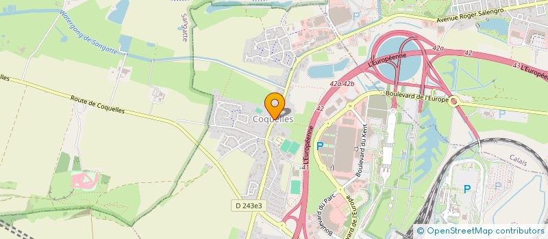 localisation de l'entreprise AMICALE COQUELLOISE à COQUELLES