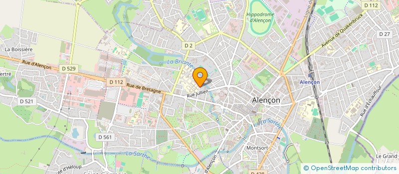 localisation de l'entreprise AMICALE CPO à ALENCON