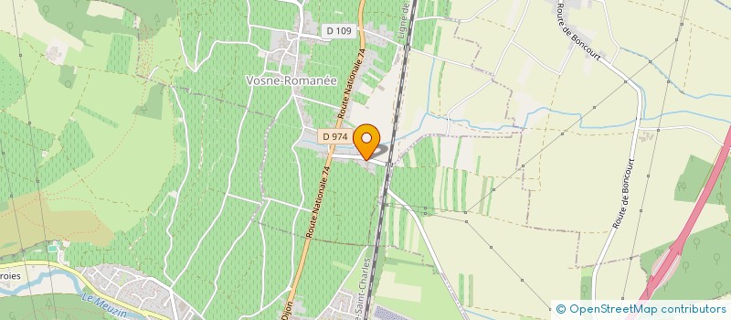 localisation de l'entreprise AMICALE CSN RUGBY  NUITS-SAINT-GEORGES