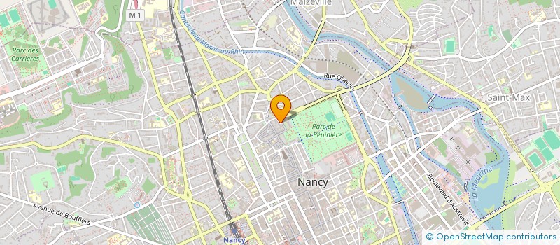 localisation de l'entreprise AMICALE CTRE FORMAT TECHN MINIST AGRIC  NANCY