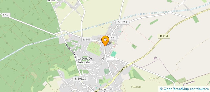 localisation de l'entreprise AMICALE CULTURELLE D'ABONDANT à ABONDANT