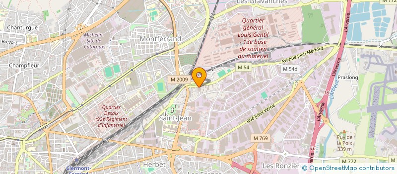 localisation de l'entreprise AMICALE CULTURELLE TURQUE AUVERGNE  CLERMONT-FERRAND