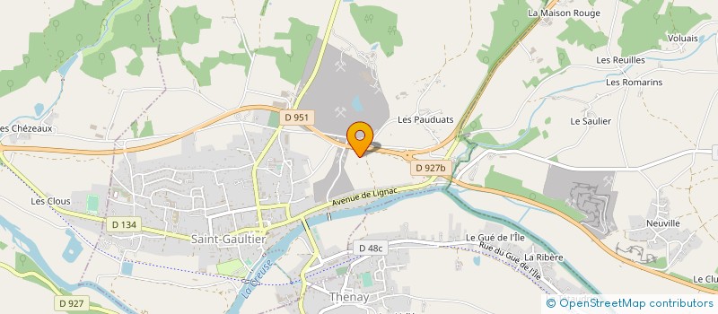 localisation de l'entreprise AMICALE CYCLISTE DE CHASSENEUIL à CHASSENEUIL
