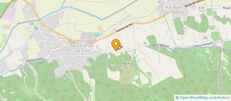 localisation de l'entreprise AMICALE CYCLISTE DE SAINT ETIENNE DU GRES  SAINT-ETIENNE-DU-GRES