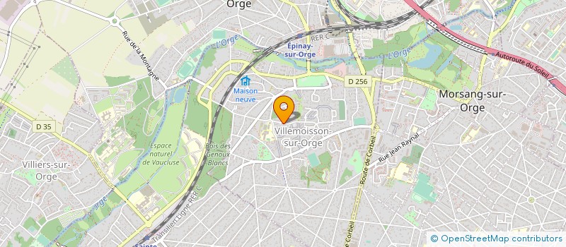 localisation de l'entreprise AMICALE CYCLISTE DE VILLEMOISSON à VILLEMOISSON-SUR-ORGE