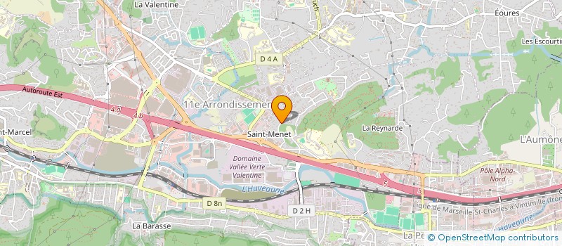 localisation de l'entreprise AMICALE CYCLISTE MARSEILLE EST à MARSEILLE 11EME