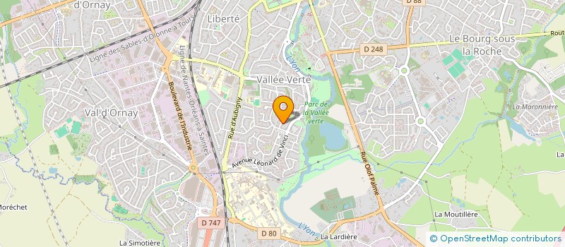 localisation de l'entreprise AMICALE CYCLISTE YONNAISE DES JAULNIERES à LA ROCHE-SUR-YON