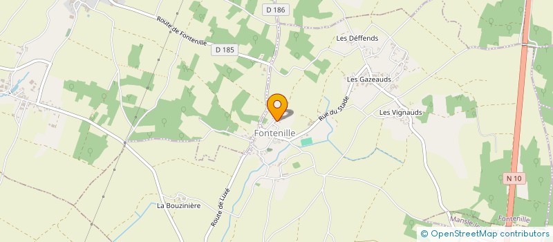 localisation de l'entreprise AMICALE CYCLOTOURISME ET VTT DE LONNES à LONNES