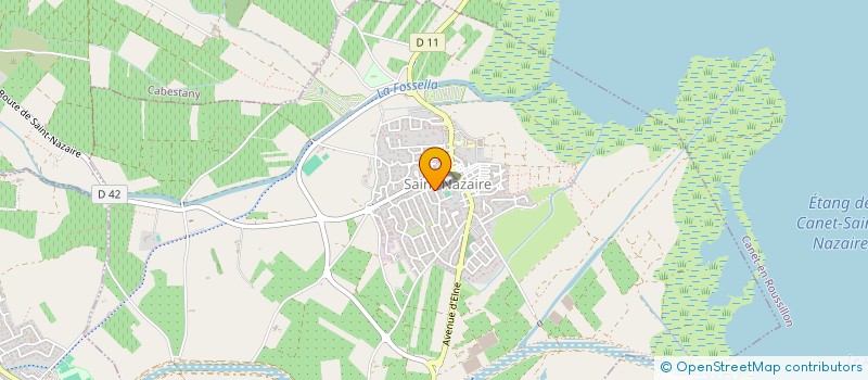 localisation de l'entreprise AMICALE CYCLOTOURISTE JEUNESSE VIE SAINE à SAINT-NAZAIRE