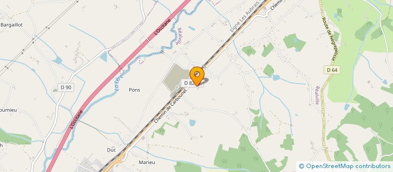 localisation de l'entreprise AMICALE CYNOPHILE CAUSSADAISE 82  REALVILLE