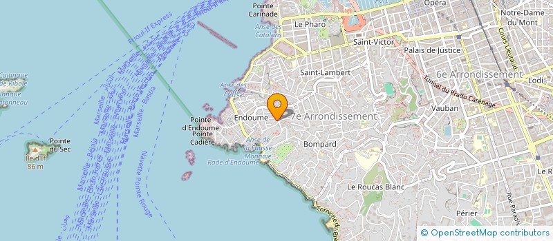 localisation de l'entreprise AMICALE D ANIMATION EN DANSE DE SALON à MARSEILLE