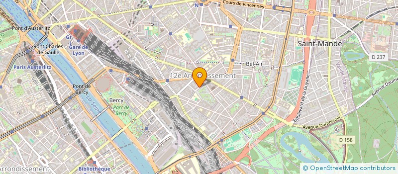 localisation de l'entreprise AMICALE D'AURELLE VERLAC CASTELNAU DE MANDAILLES  PARIS