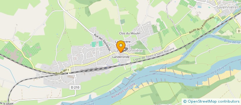 localisation de l'entreprise AMICALE D'EDUCATION ET LOISIRS  SAINT-LEGER-DE-LINIERES