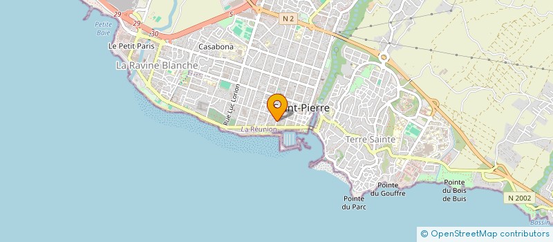 localisation de l'entreprise AMICALE DANSE SPORTIVE à SAINT-PIERRE