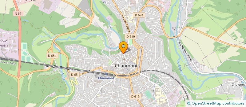 localisation de l'entreprise AMICALE DDTEFP 52 à CHAUMONT