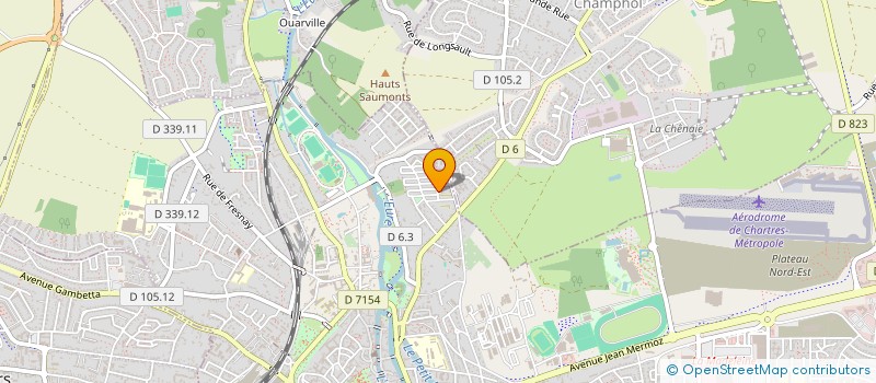 localisation de l'entreprise AMICALE DE BEL AIR à CHARTRES